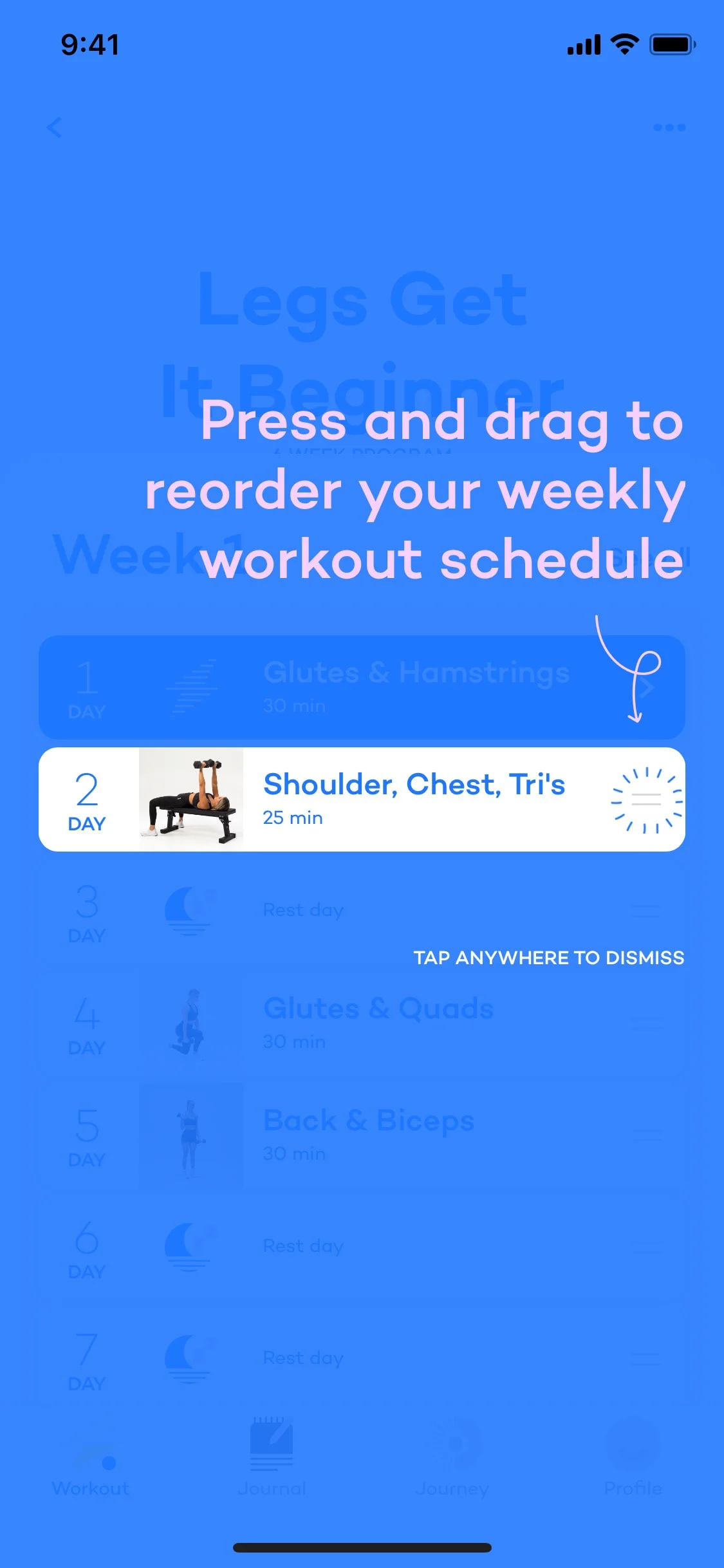 Alive UI Design Screenshot: Dynamic Movement & Daily Fitness Routines