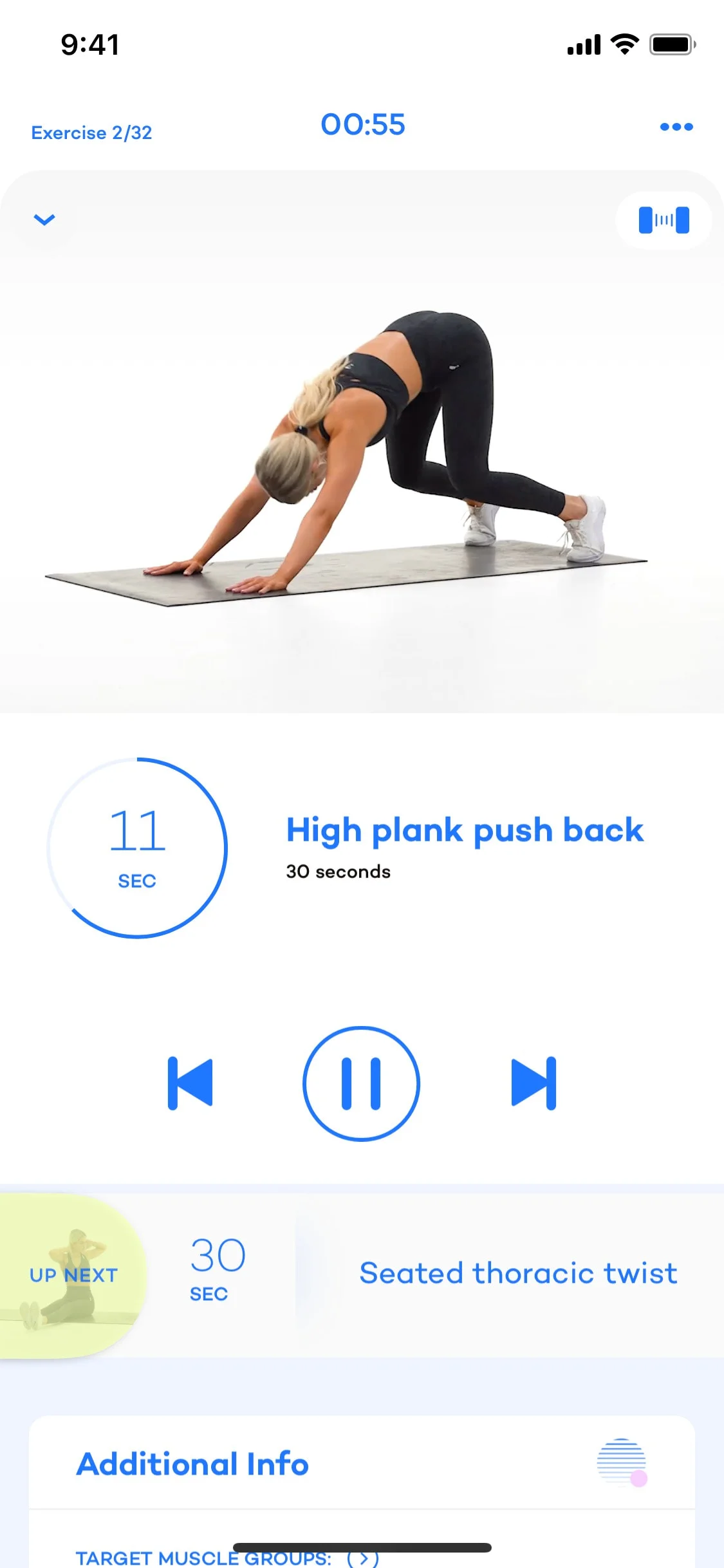Alive UI Design Screenshot: Dynamic Movement & Daily Fitness Routines