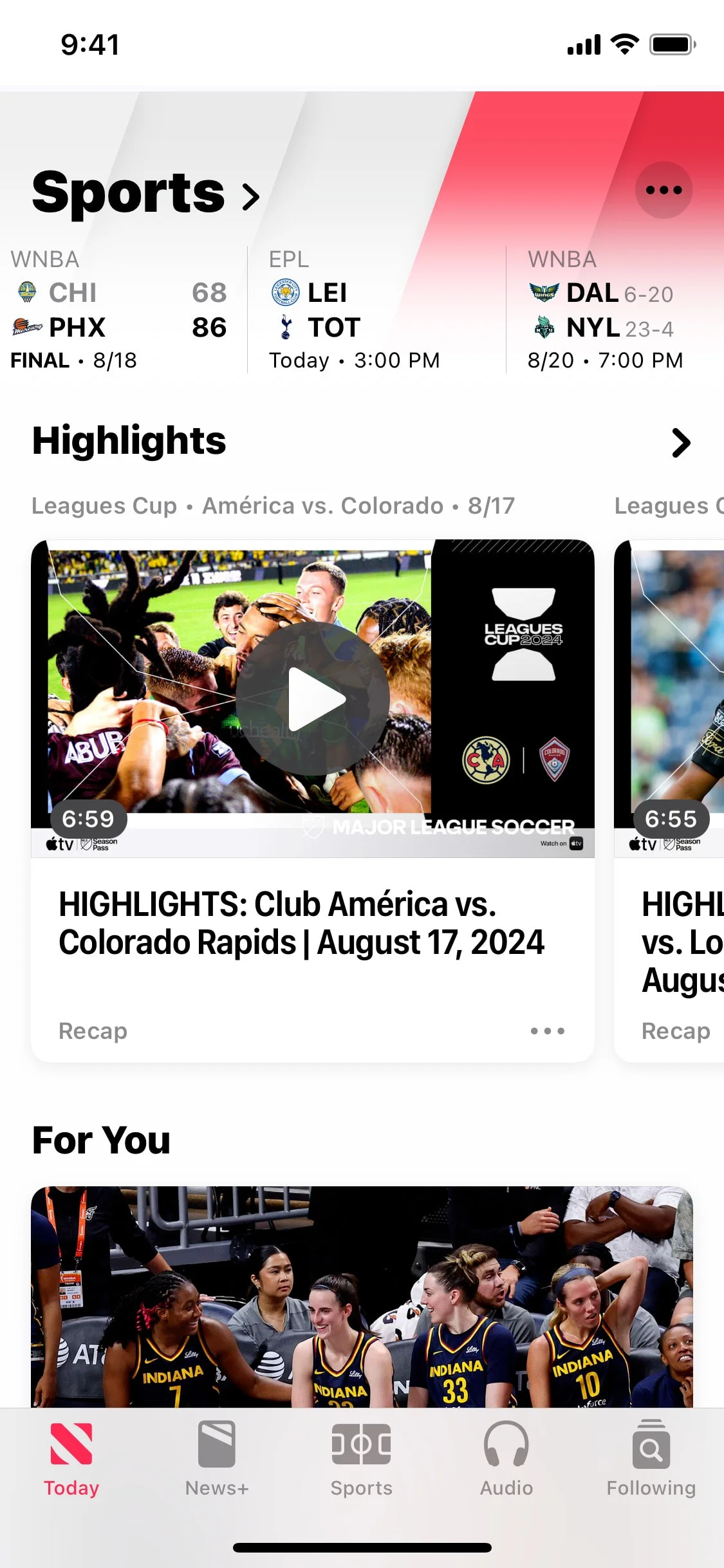 Apple News UI Design Screenshot: Top Headlines & Curated Journalism