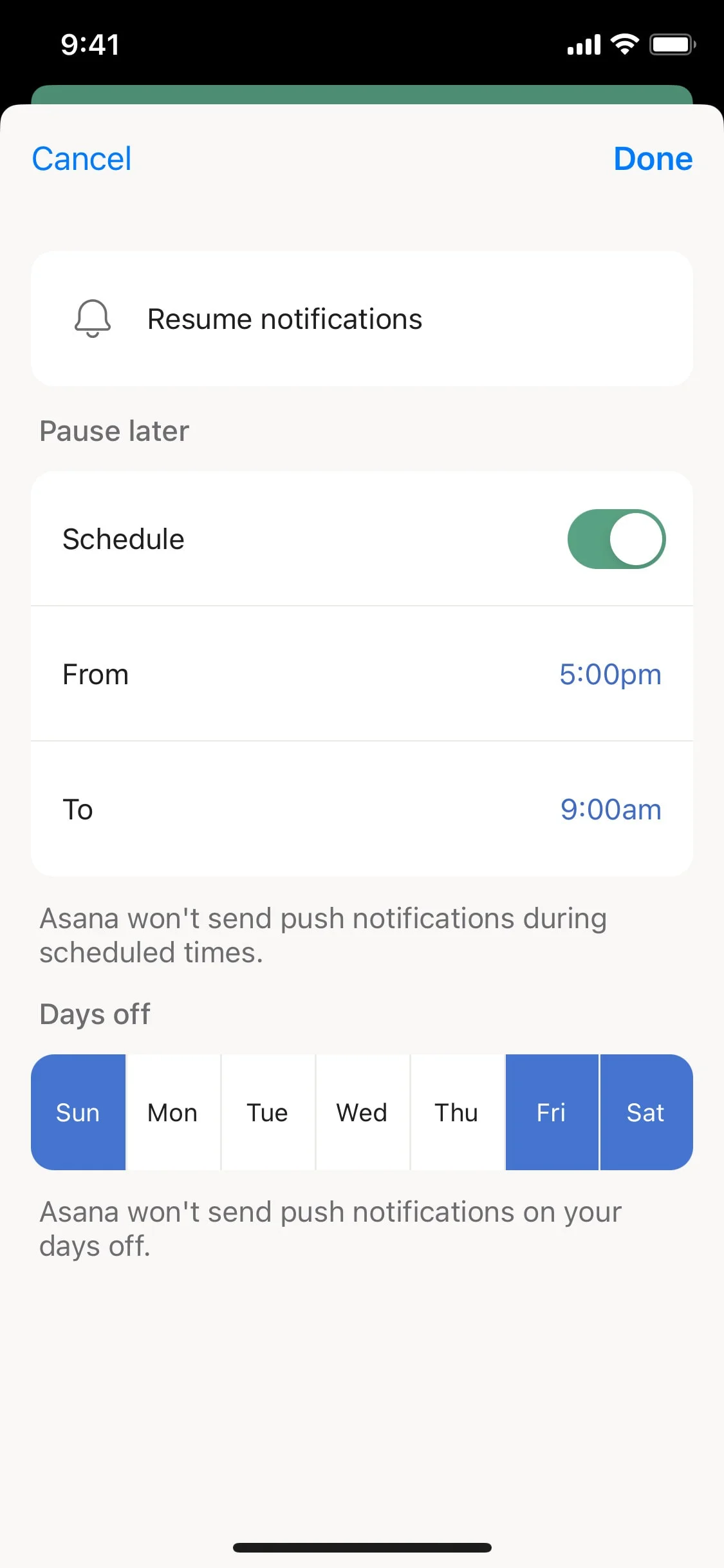 Asana UI Design Screenshot: Work Management & Agile Project Roadmaps