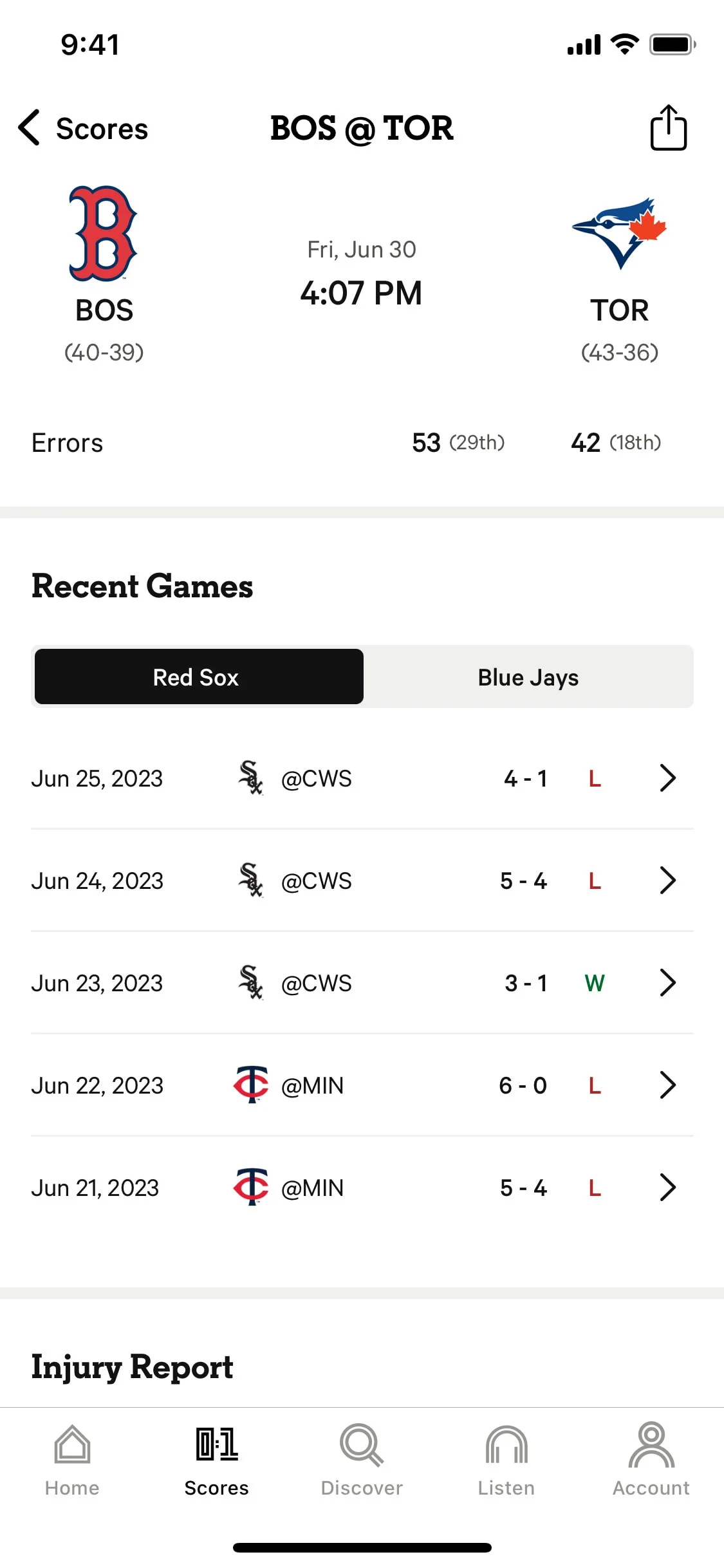 Athletic UI Design Screenshot: Deep Sports Journalism & Live Analysis