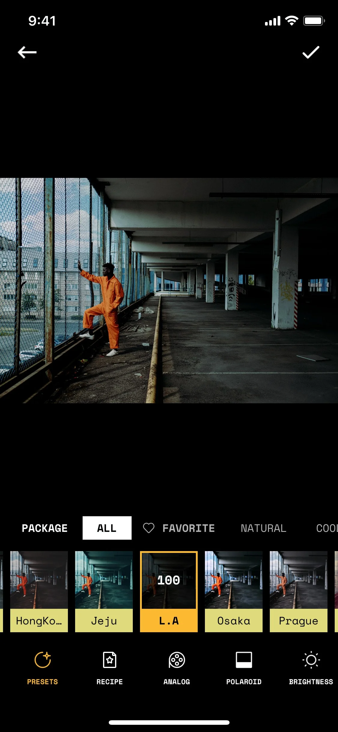 Binsoo UI Design Screenshot: Korean Aesthetic Curation & Photo Styling