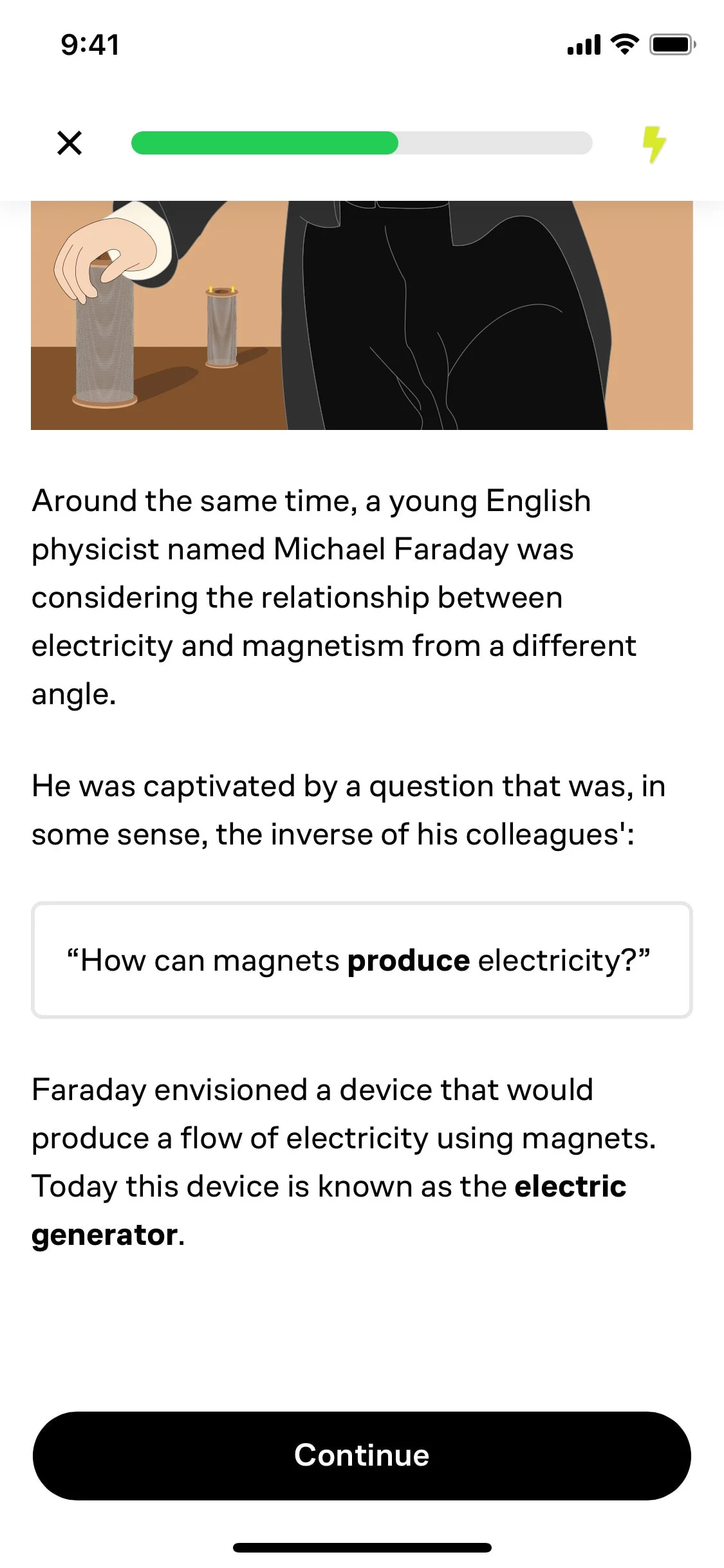 Brilliant UI Design Screenshot: Interactive Math, Science & AI