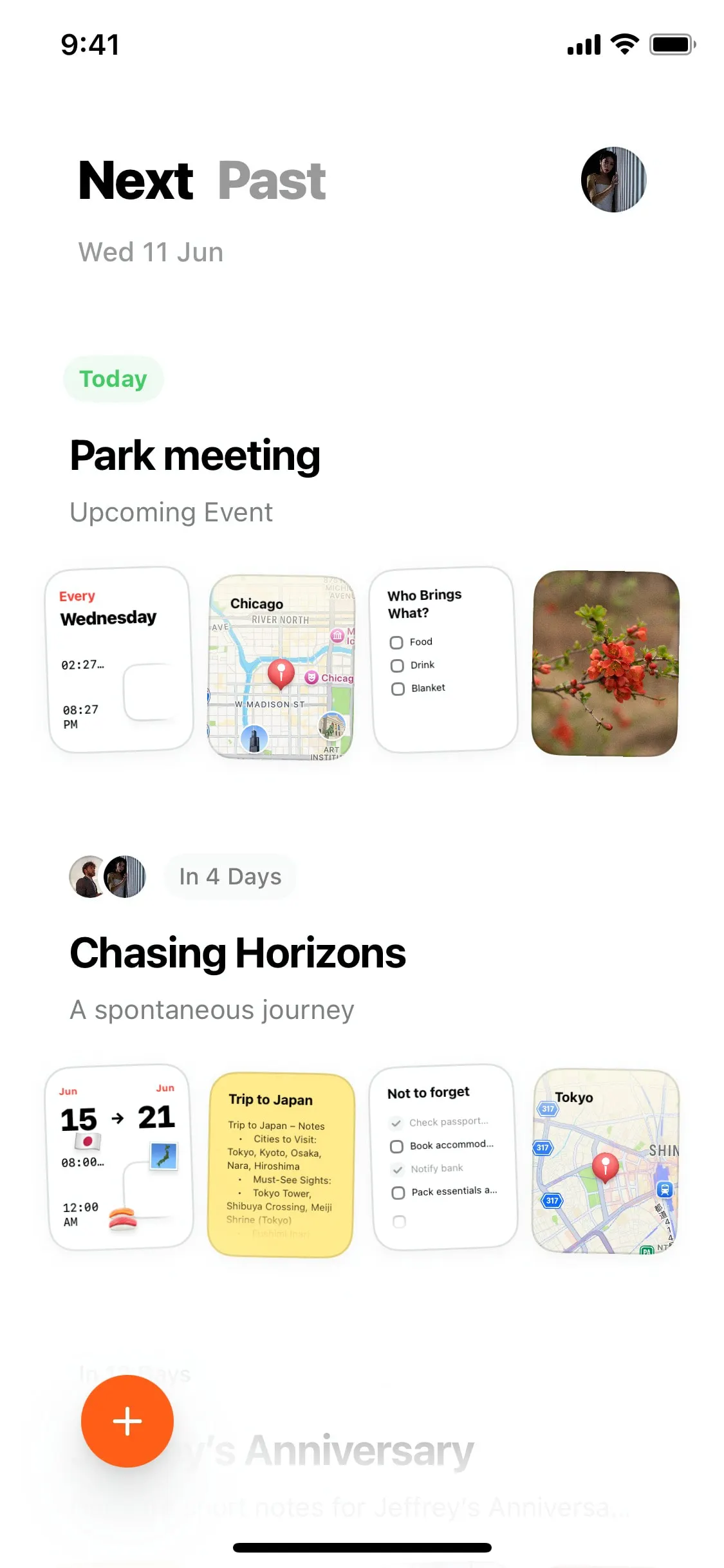 Canopi UI Design Screenshot: Curated Knowledge Garden