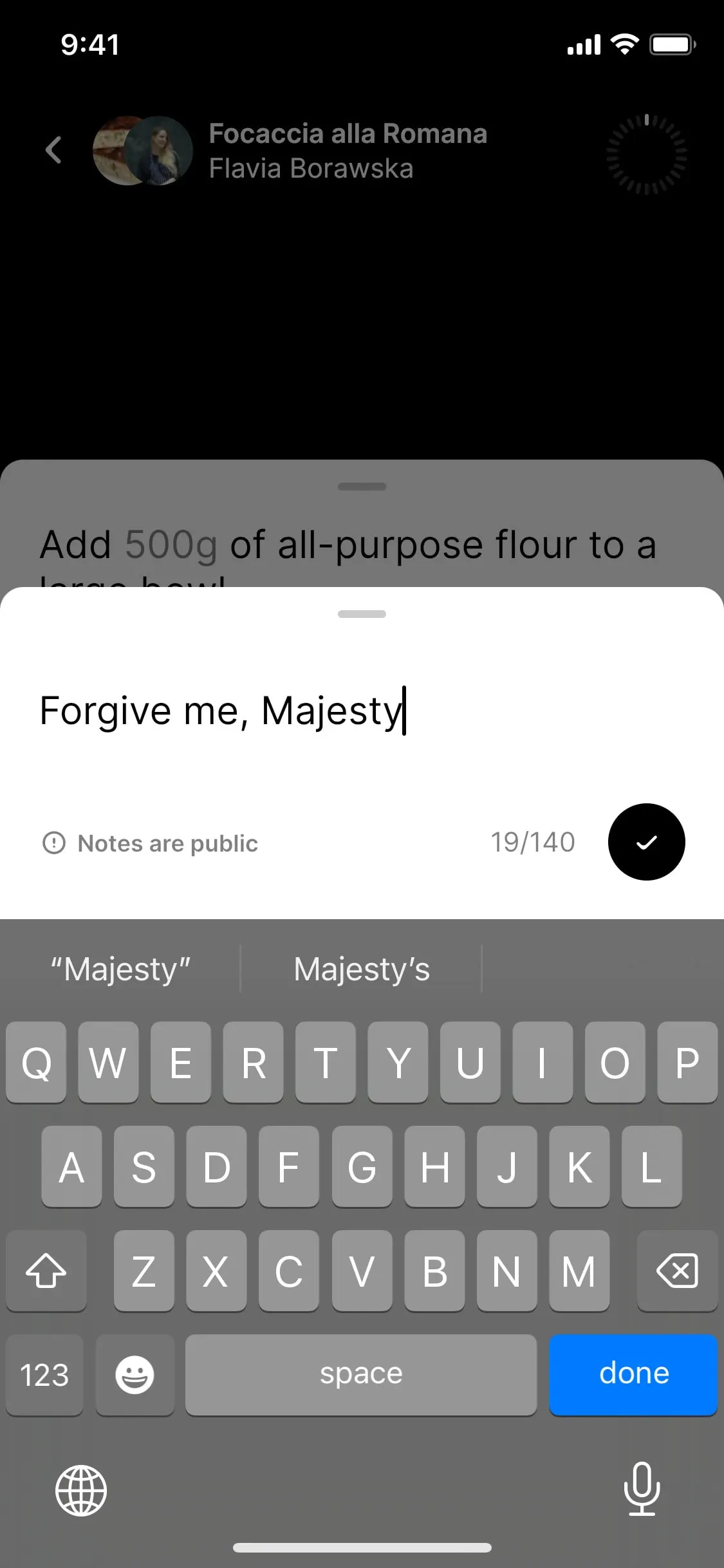 CREME UI Design Screenshot: Culinary Masterclasses by World Chefs