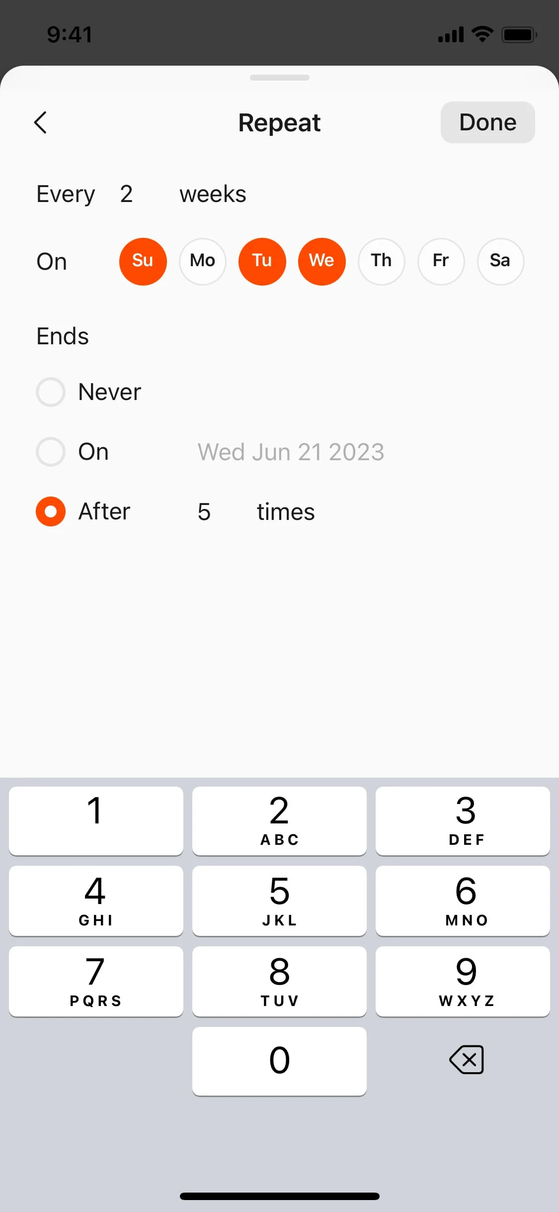 Cron UI Design Screenshot: Next-Generation Time Management