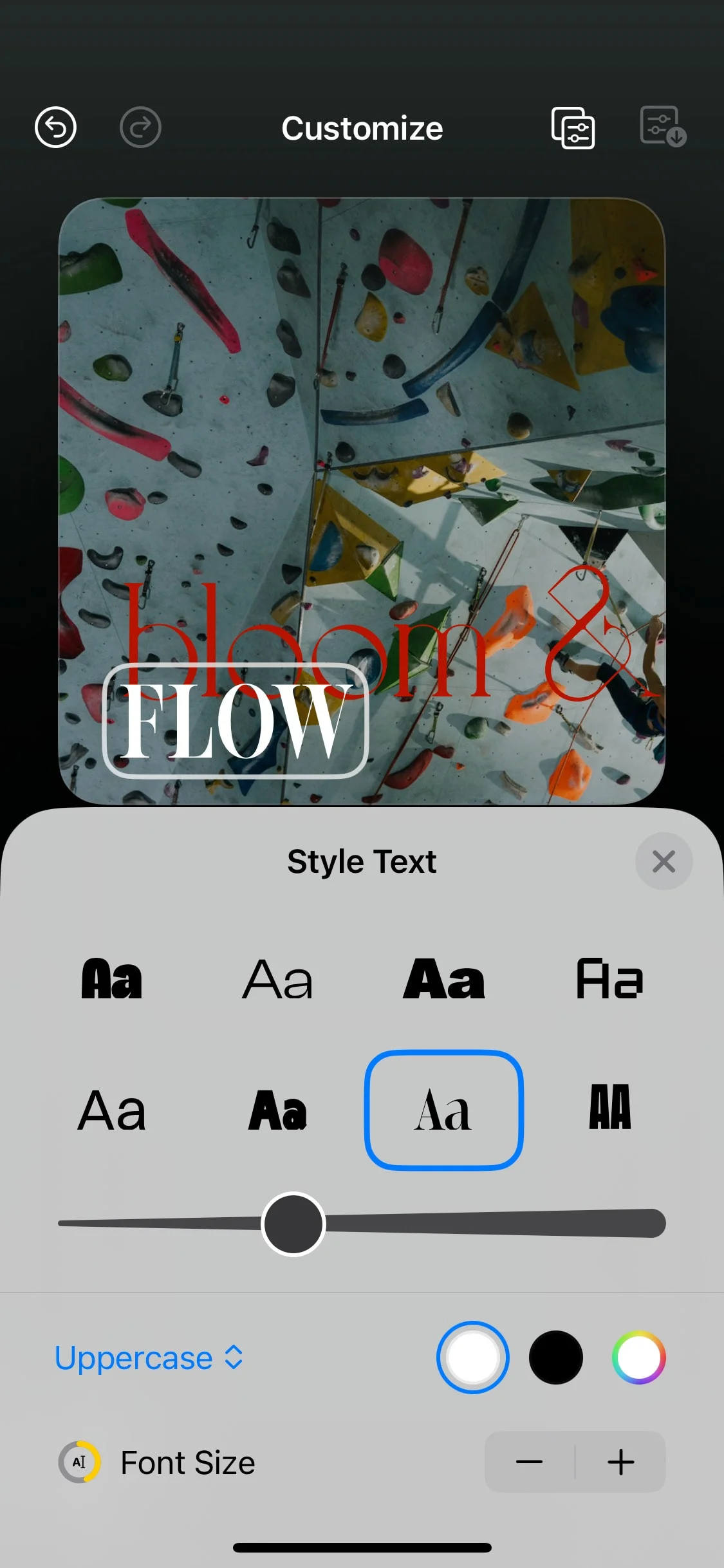 Denim UI Design Screenshot: Playlist Cover Art & Visual Styling