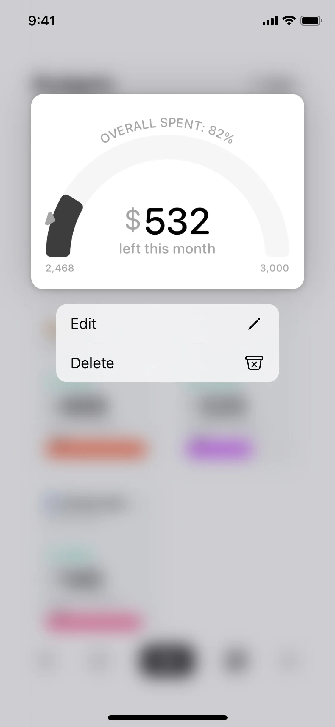Dime UI Design Screenshot: Minimalist Expense & Budget Tracker
