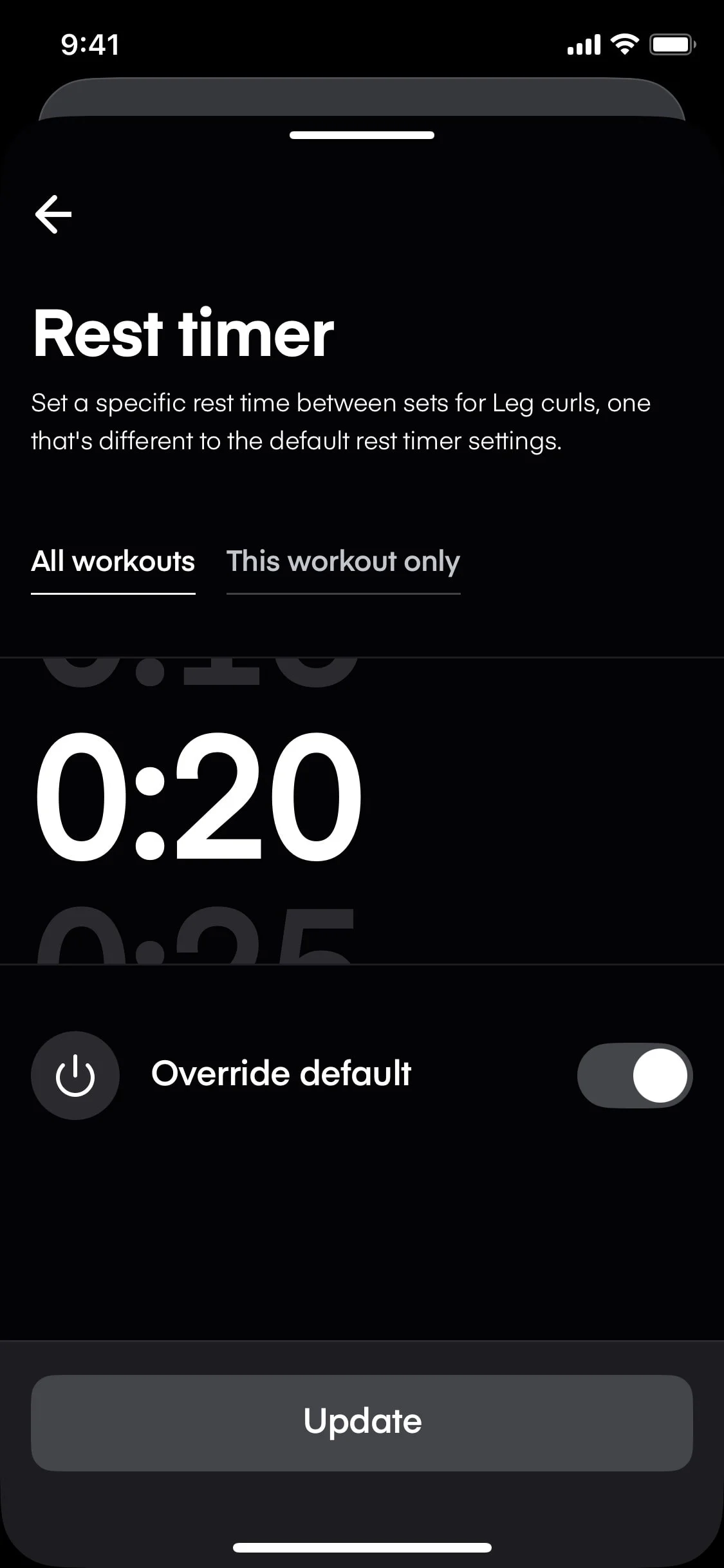 Dropset UI Design Screenshot: Precision Strength & Weightlifting Tracker