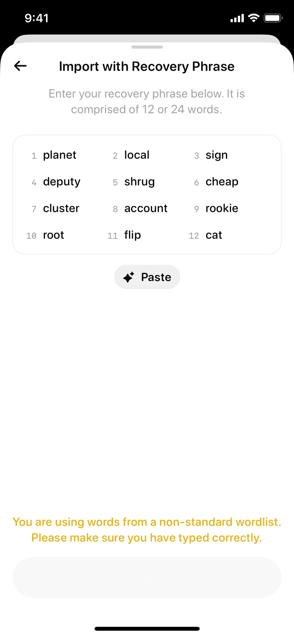Glow UI Design Screenshot: Solana Wallet & Web3 Asset Management