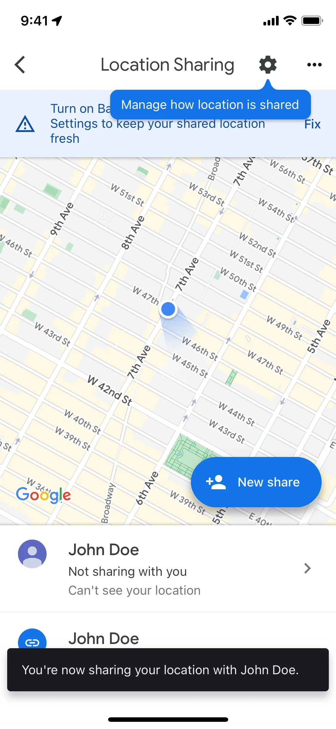 Google Maps UI Design Screenshot: GPS Navigation, Transit & Explore
