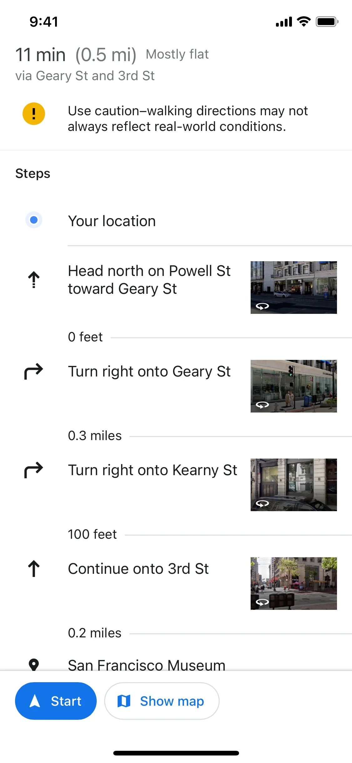 Google Maps UI Design Screenshot: GPS Navigation, Transit & Explore