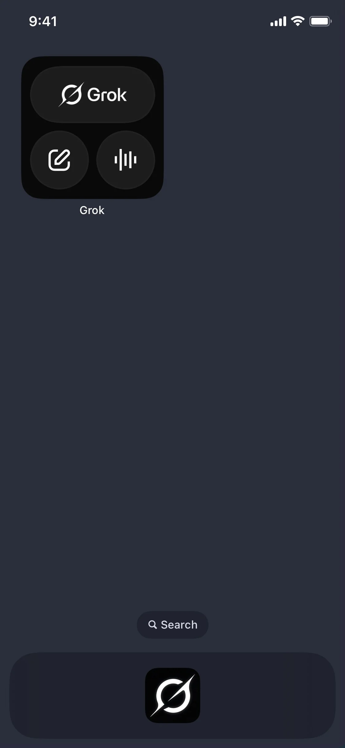 Grok UI Design Screenshot: Conversational AI by xAI