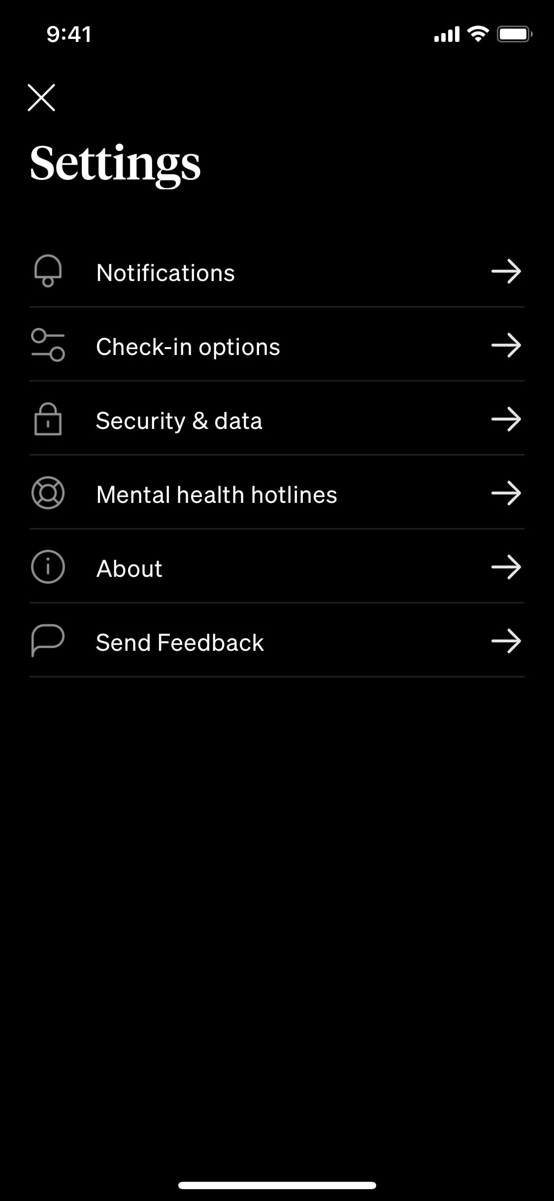 Howwefeel UI Design Screenshot: Emotional Well-Being & Mood Tracking