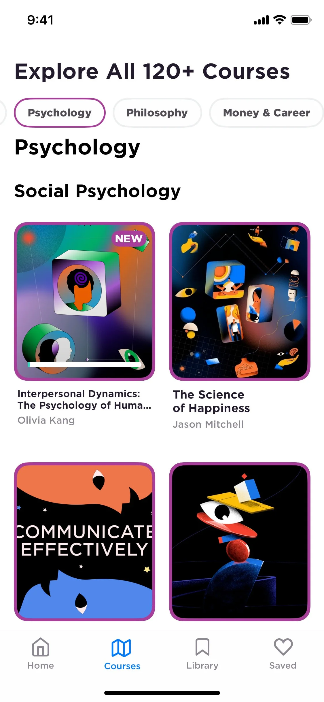 Imprint UI Design Screenshot: Visual Micro-Learning in Minutes