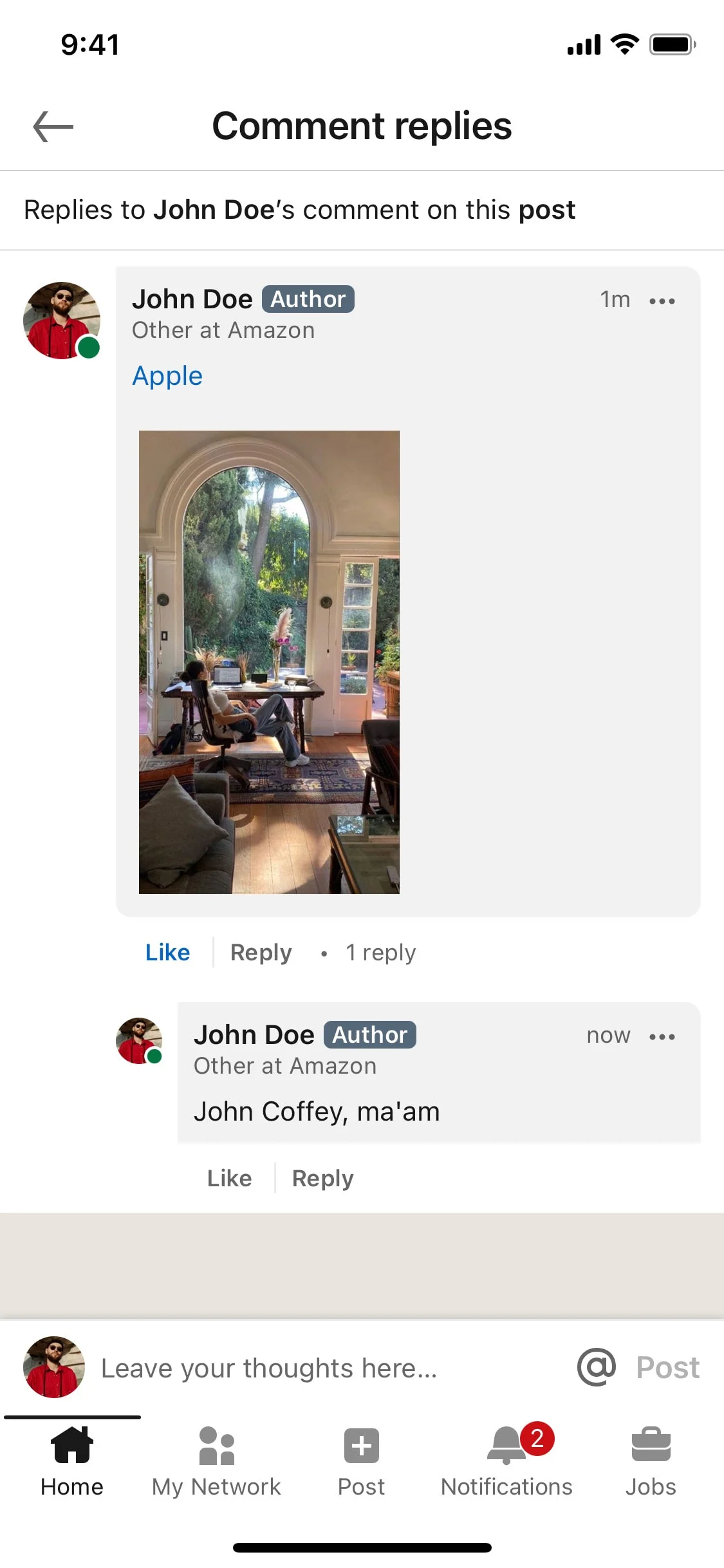 LinkedIn UI Design Screenshot: Professional Networking & Career Growth