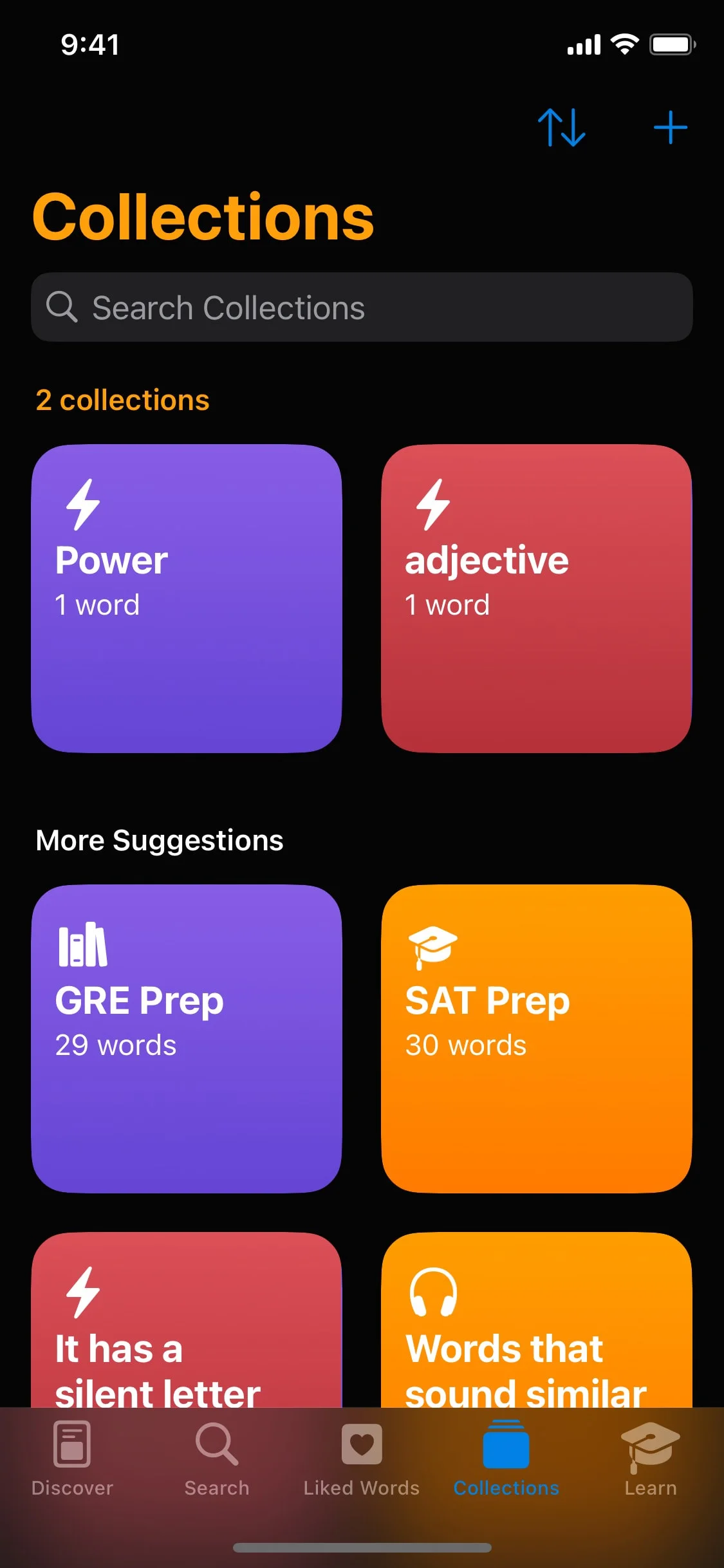 LookUp UI Design Screenshot: English Dictionary, Vocabulary & Daily Words