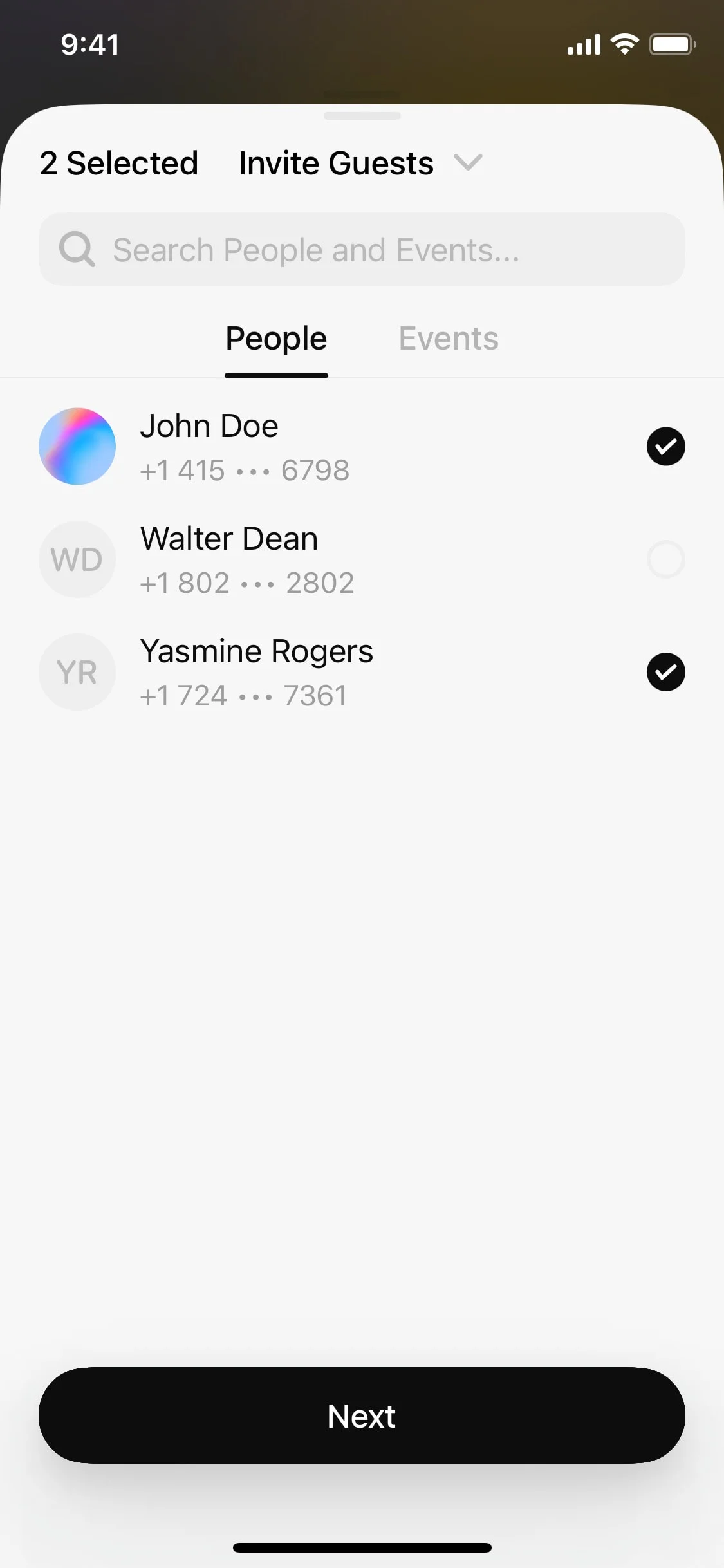 Luma UI Design Screenshot: Event Delight & Curated Gatherings