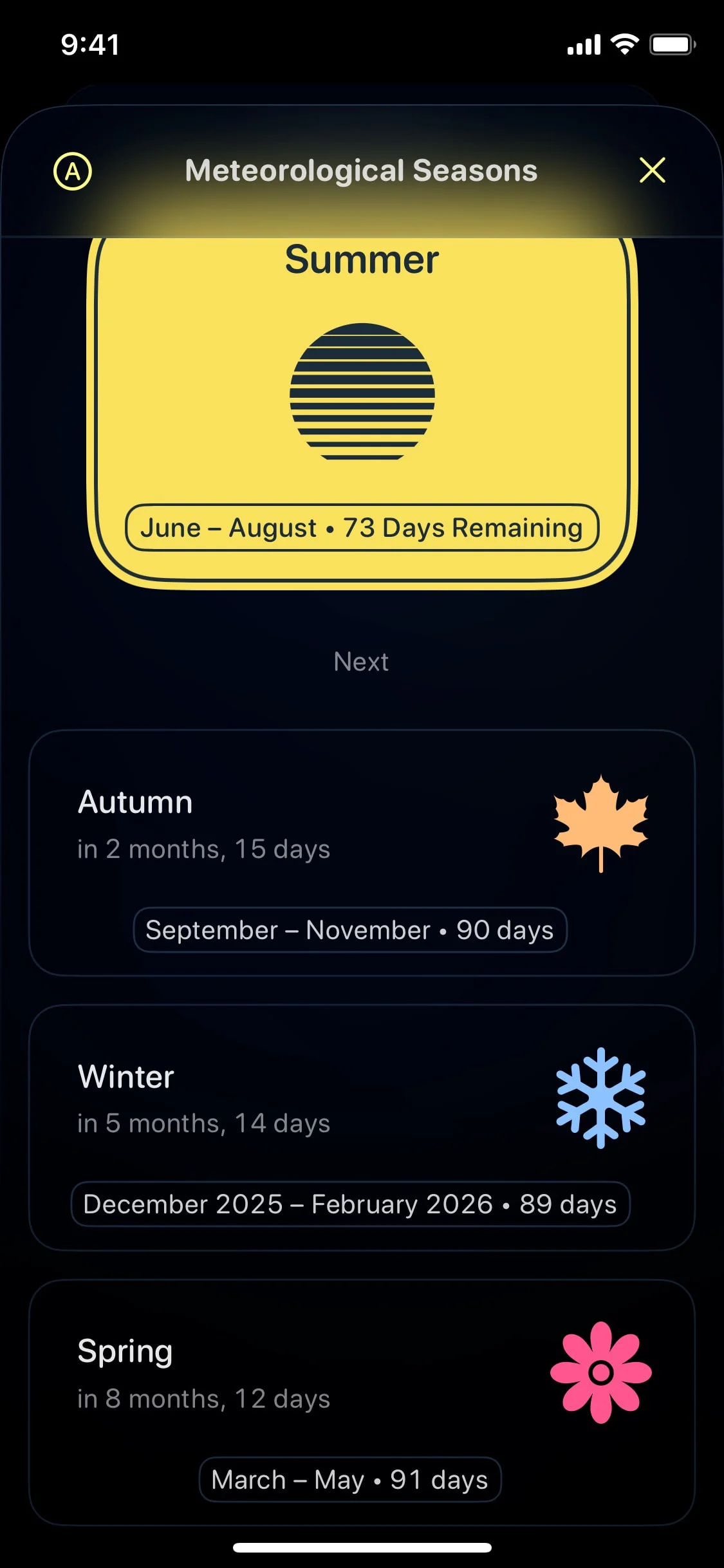Lumy UI Design Screenshot: Sun Tracker for Golden Hour Photography