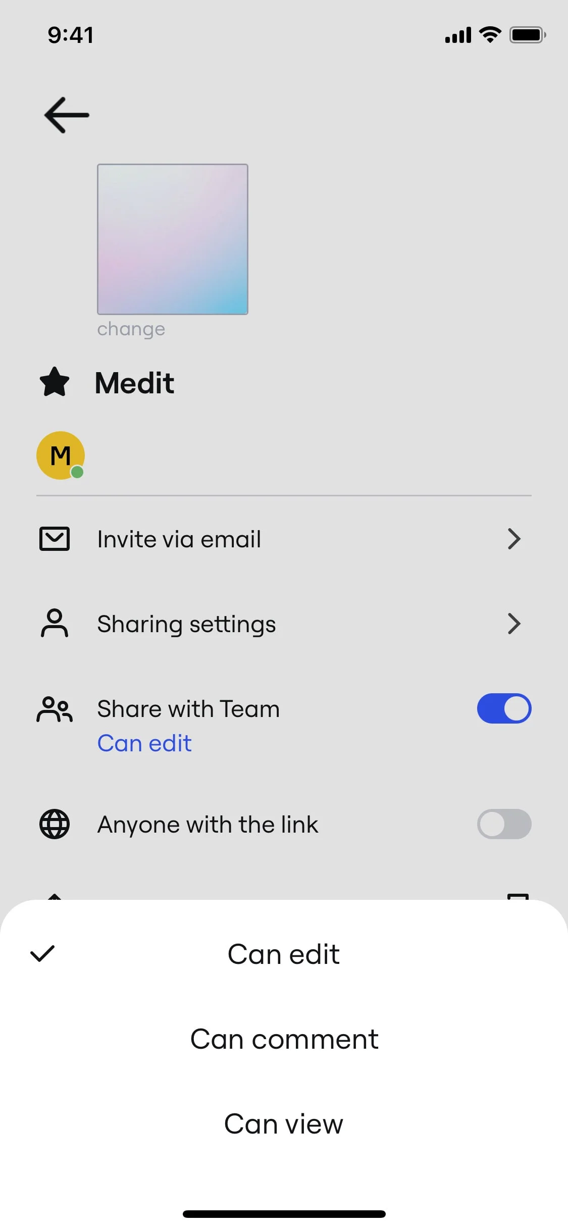 Miro UI Design Screenshot: Visual Collaborative Workspace