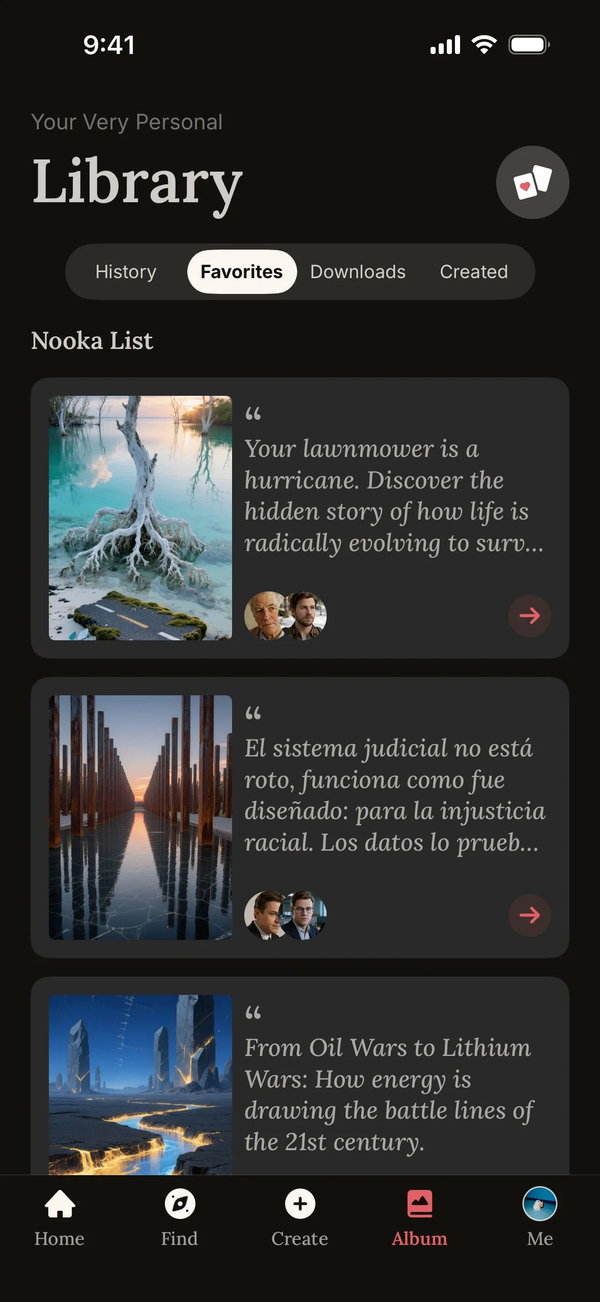 Nooka UI Design Screenshot: Modular Smart Calendar & Daily Agenda