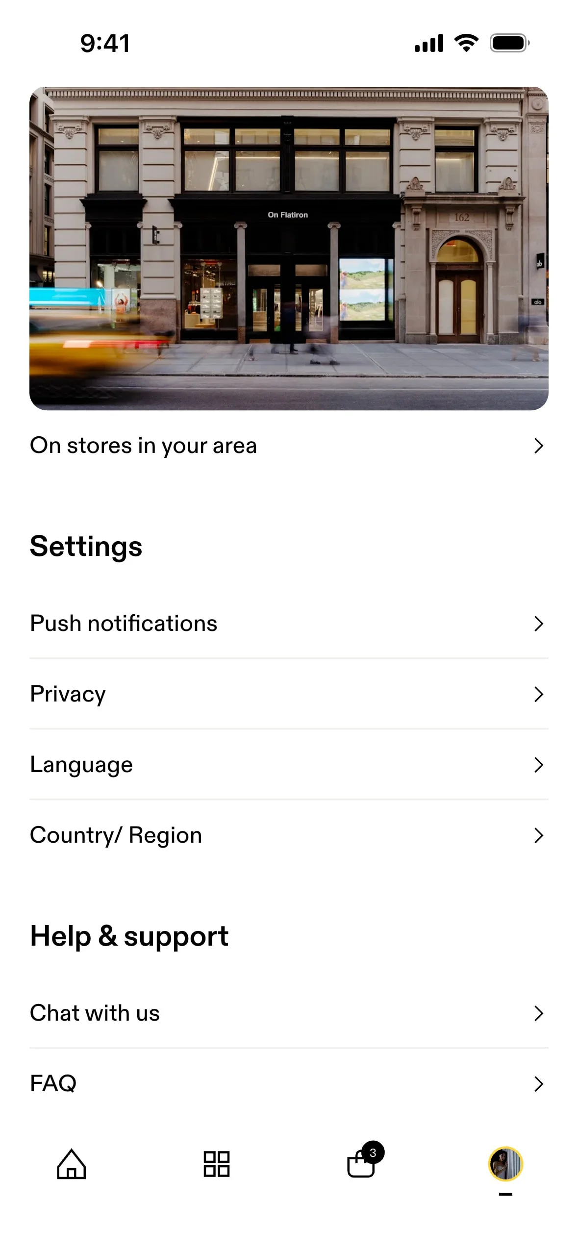 On UI Design Screenshot: Performance Running & Footwear Exploration