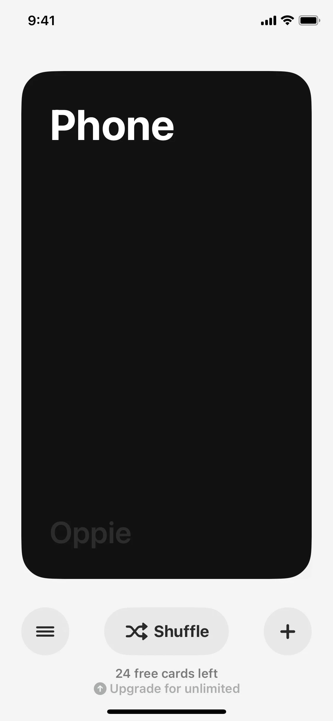 Oppie UI Design Screenshot: Curated Daily News & Opinion Digest