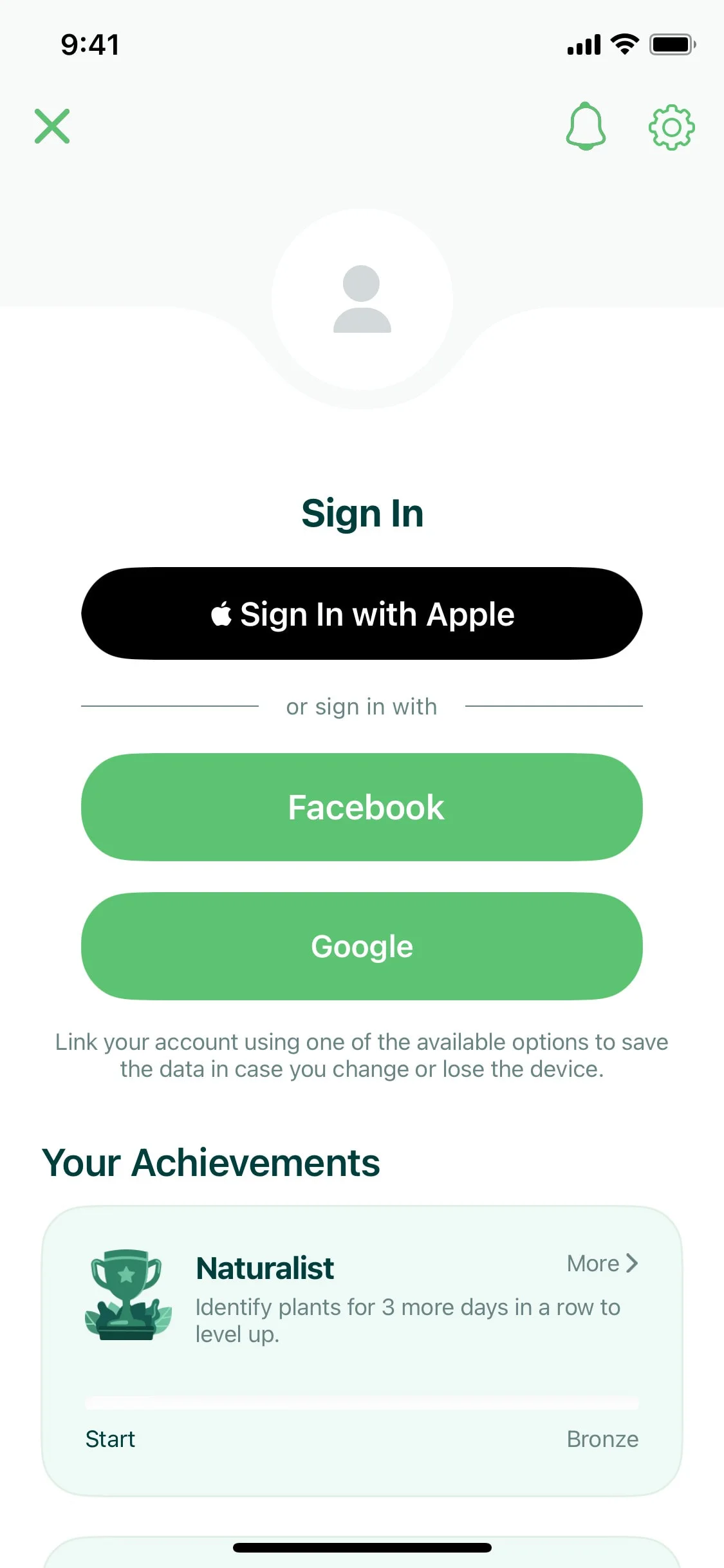 Plantum UI Design Screenshot: AI Plant Identification & Care Guide