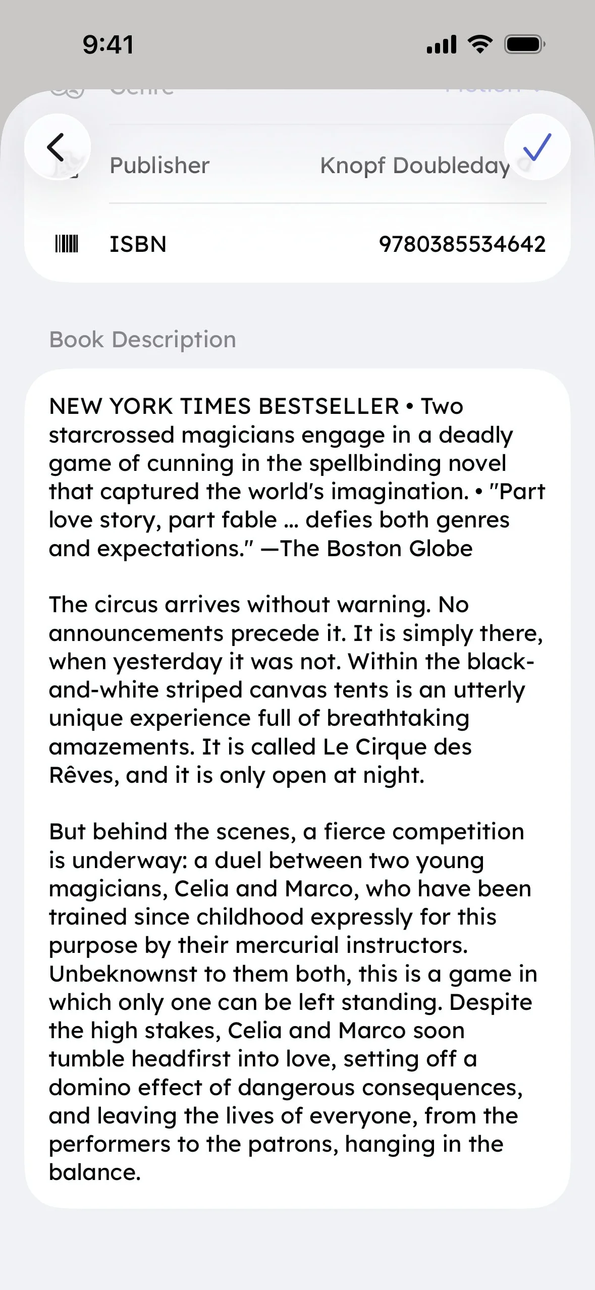 pocketshelf UI Design Screenshot: Personal Digital Bookshelf & Reading Log