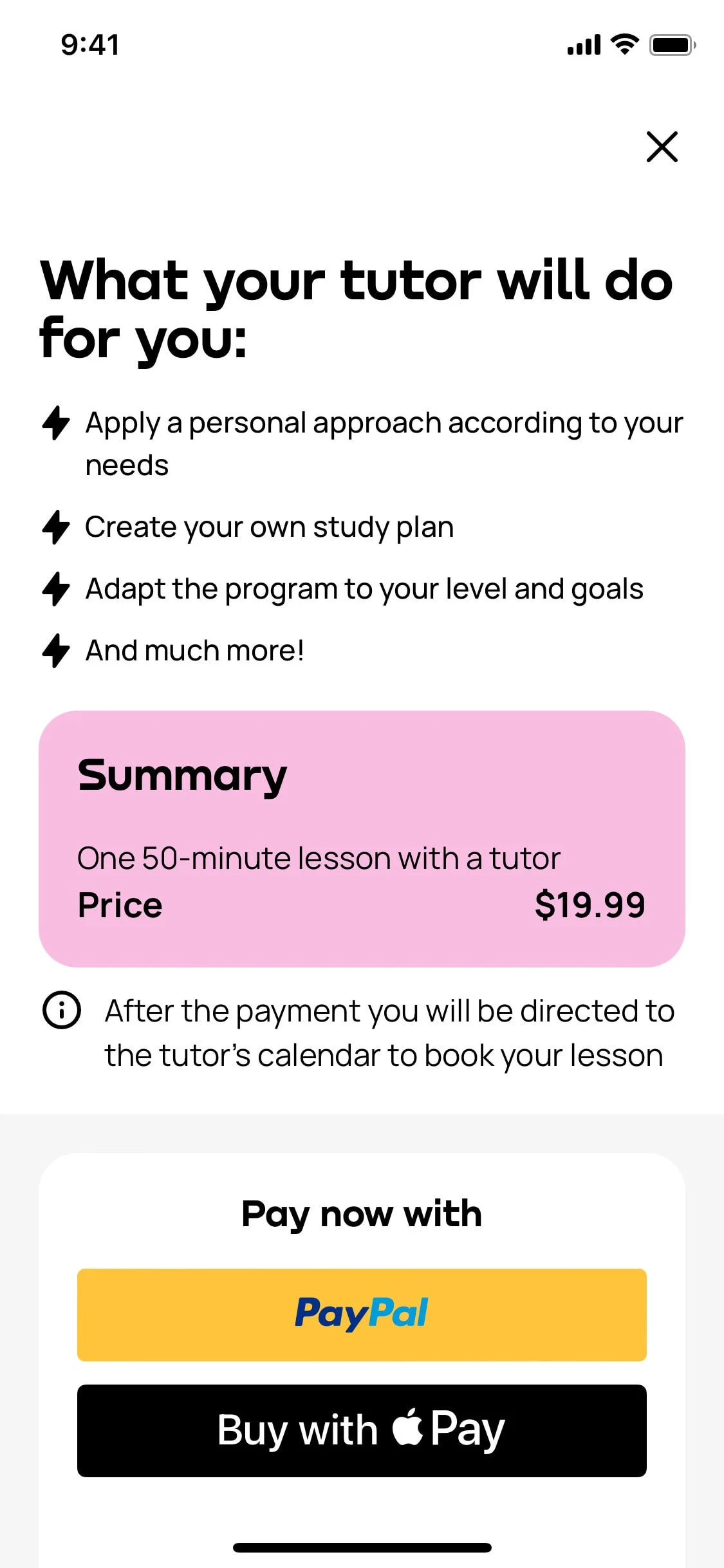 Promova UI Design Screenshot: Bite-Sized Multi-Language Mastery