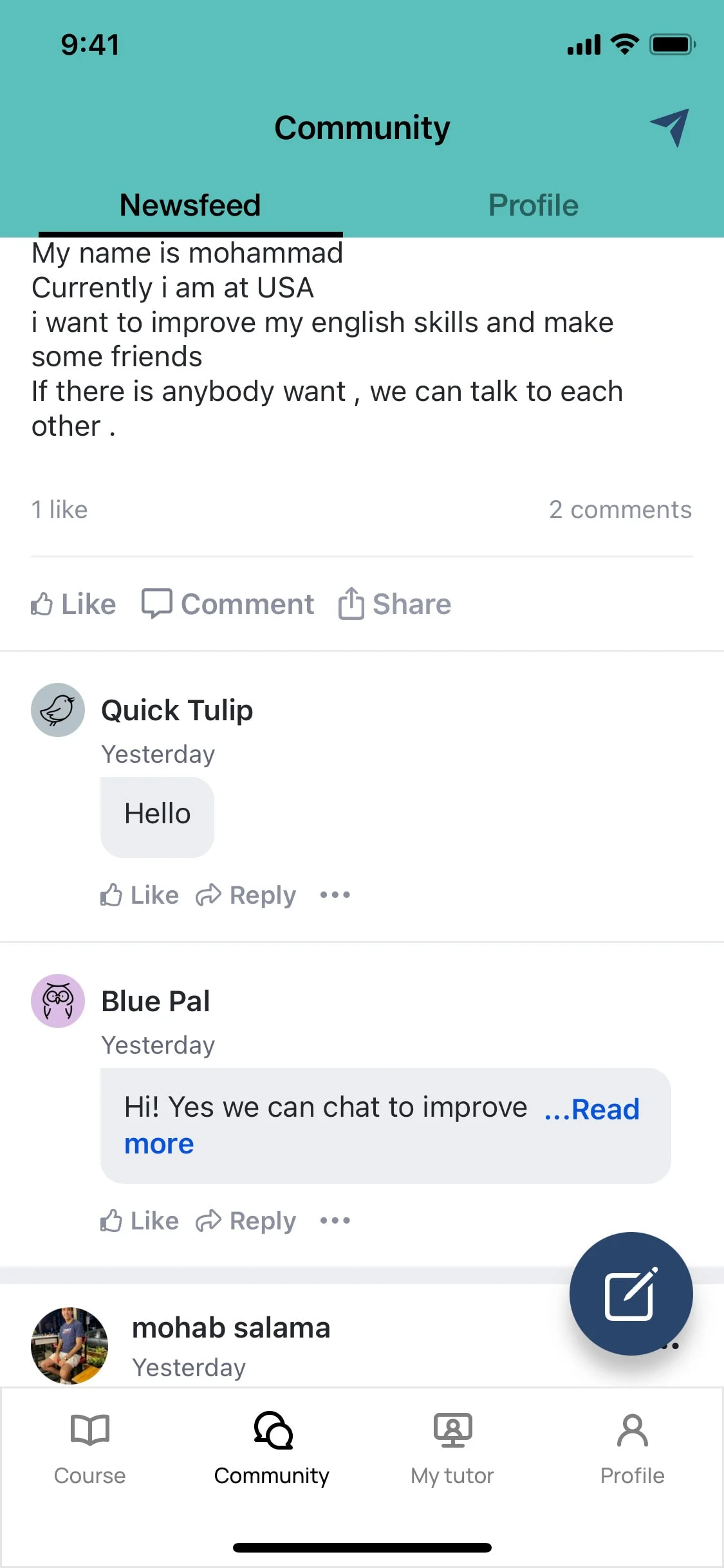 Promova UI Design Screenshot: Bite-Sized Multi-Language Mastery