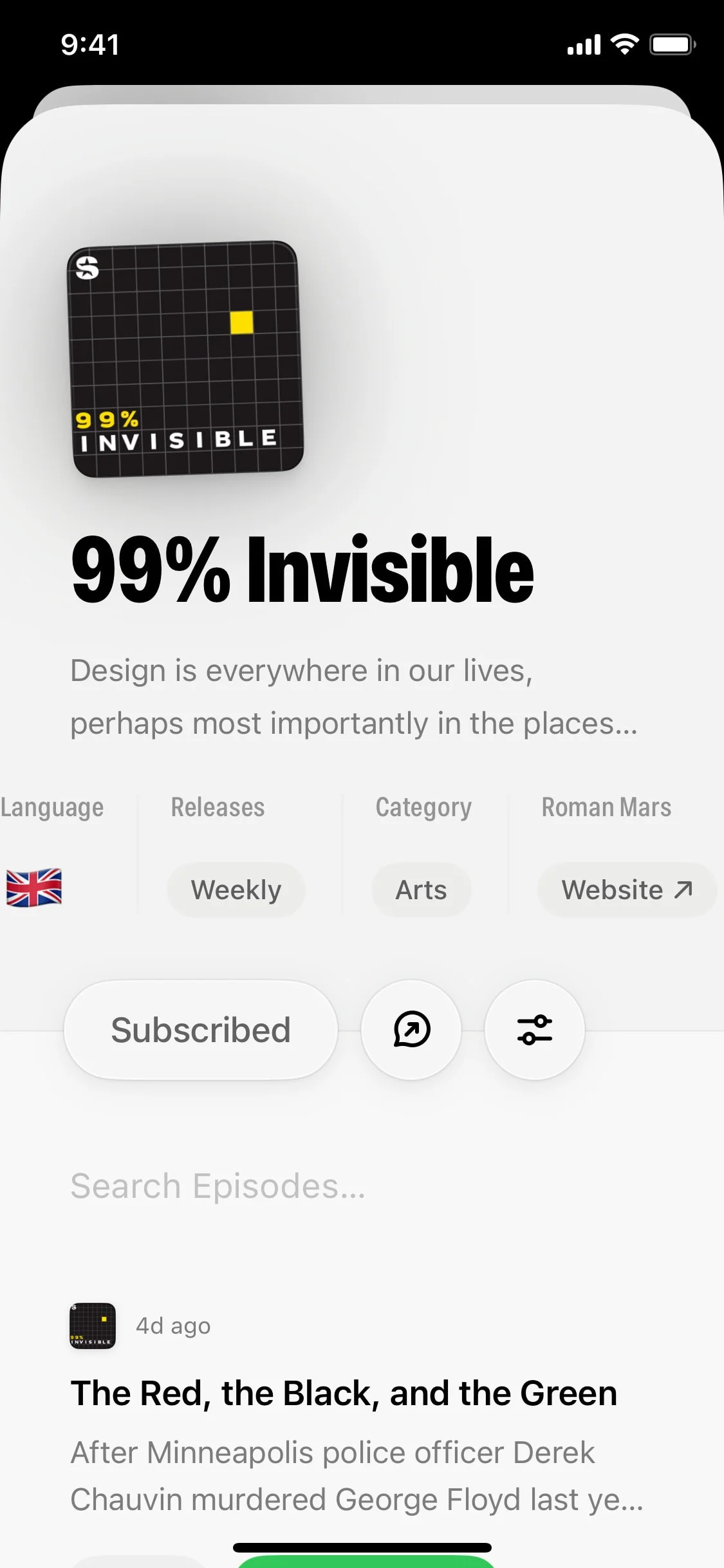 Queue UI Design Screenshot: Curated Watchlists & Media Tracking