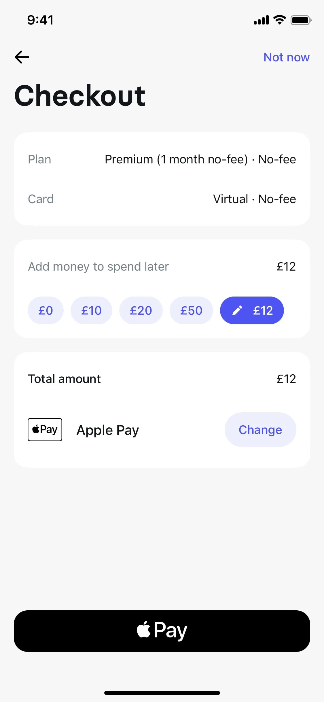 Revolut UI Design Screenshot: Global Financial Super App