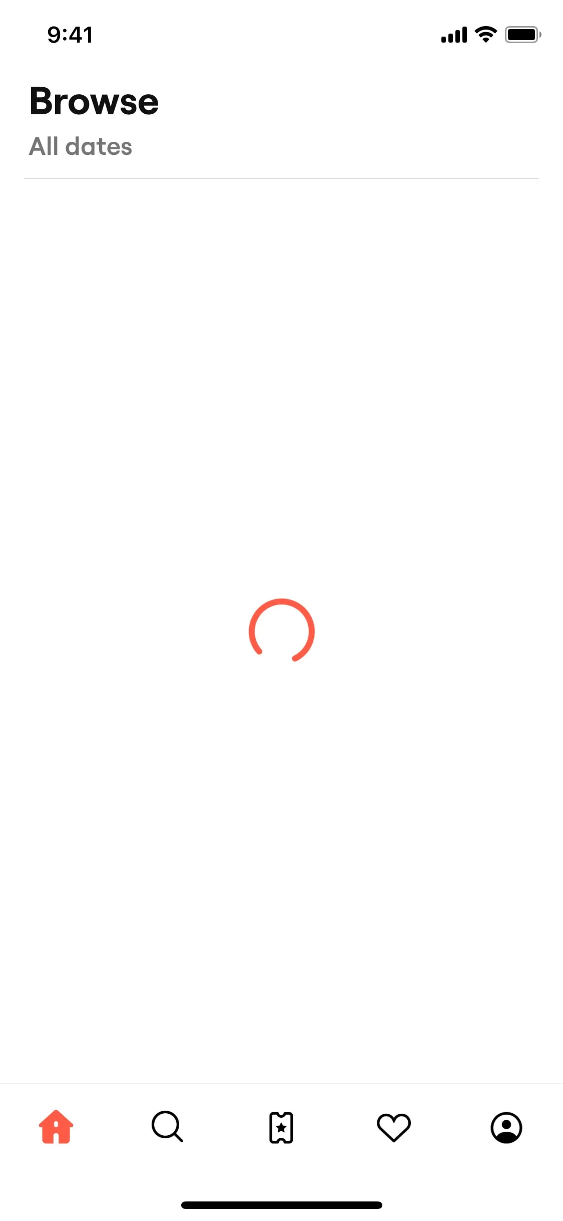 SeatGeek UI Design Screenshot: Live Event Tickets & Seating View