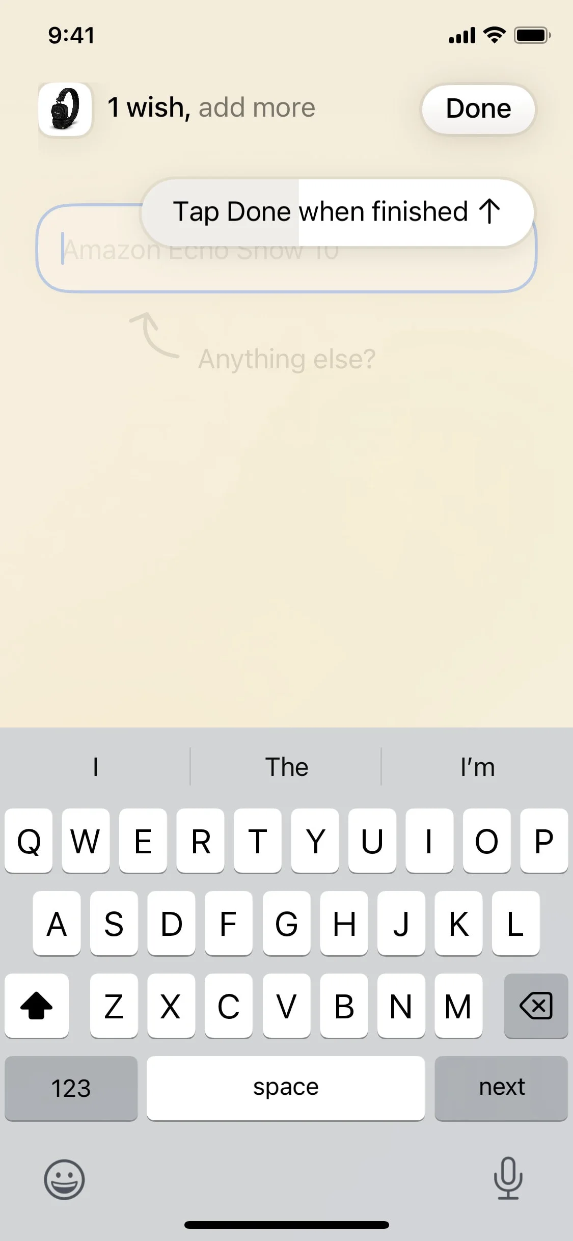 Spoilme UI Design Screenshot: Surprise Gifts & Wishlist Management