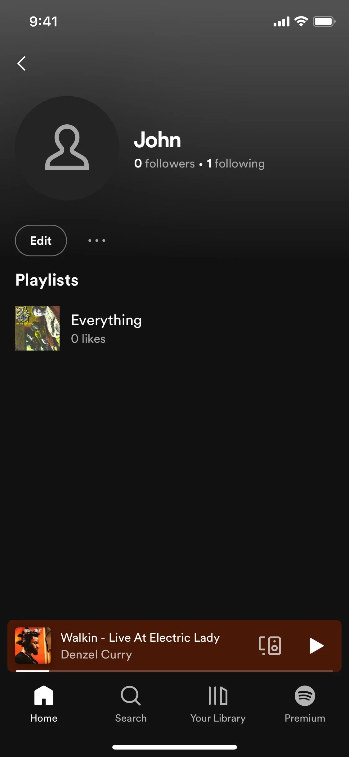 Spotify UI Design Screenshot: Music, Podcasts & Discovery