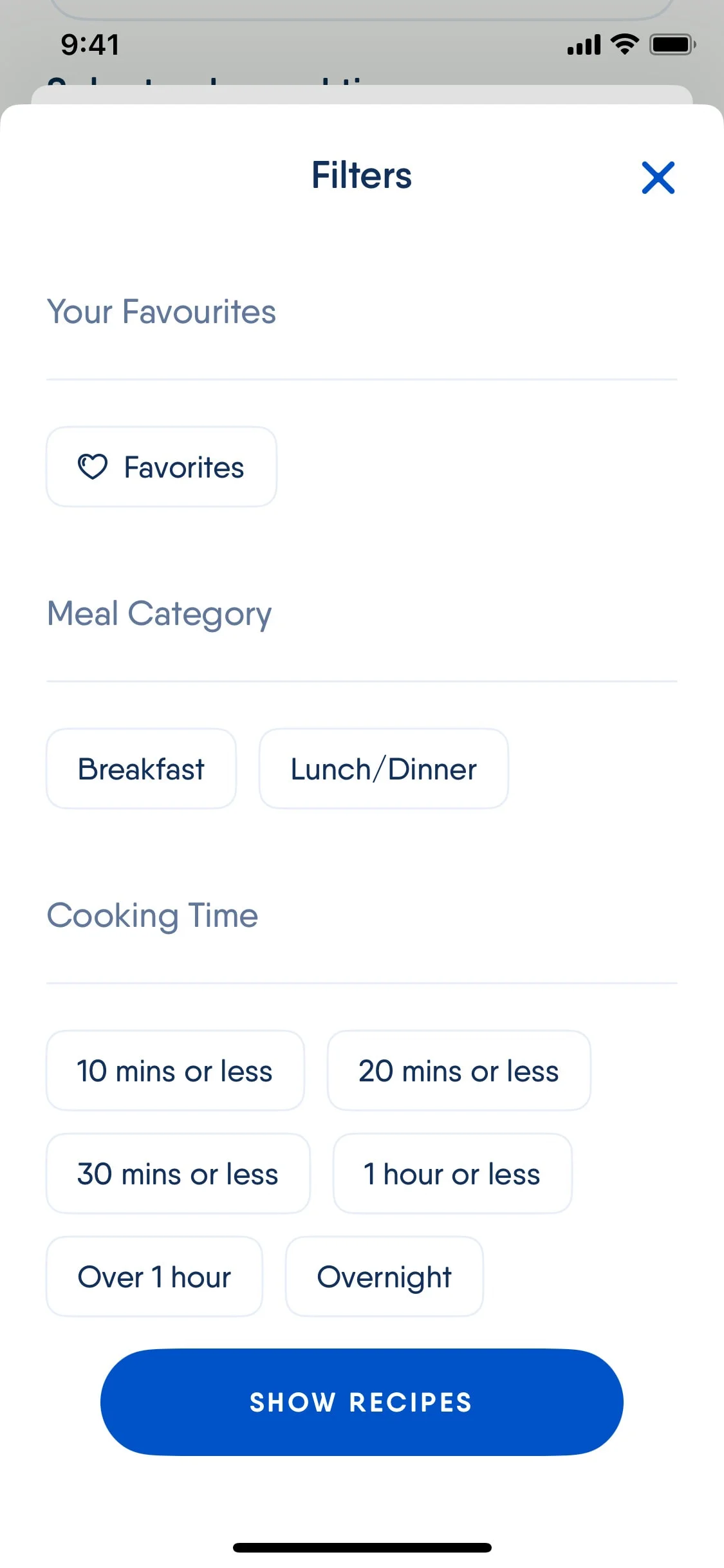 The Body Coach UI Design Screenshot: Fitness Workouts & Healthy Meal Plans