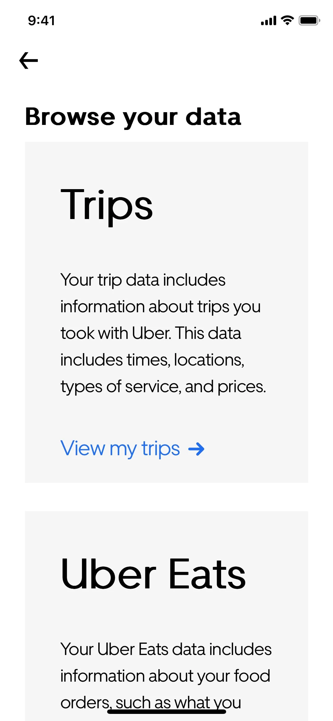 Uber UI Design Screenshot: Rides on Demand & Urban Mobility