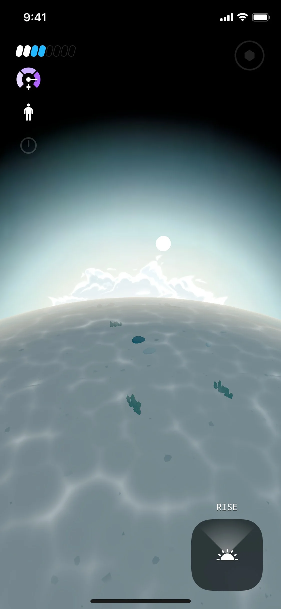 Vibes UI Design Screenshot: Social Audio Rooms & Ambient Moments