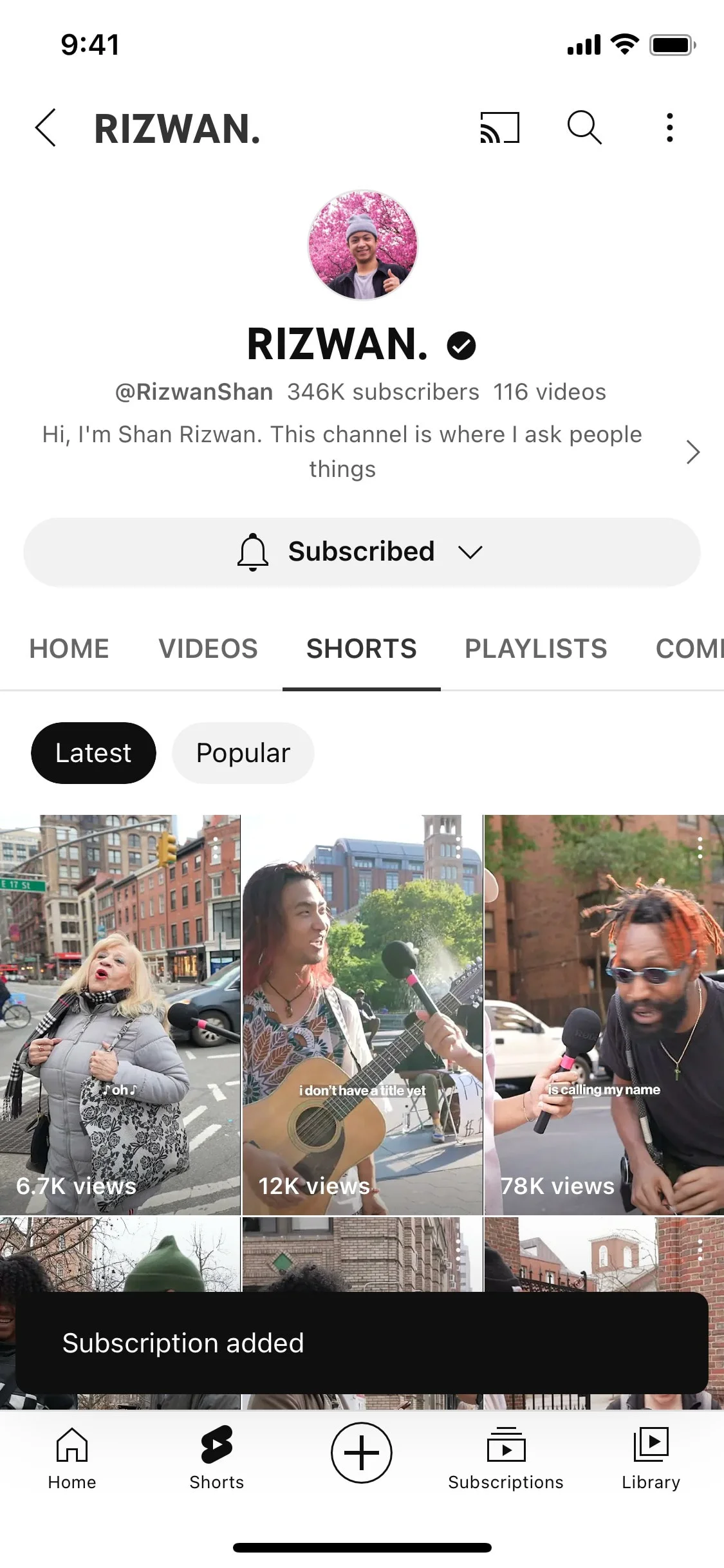 YouTube UI Design Screenshot: Video Streaming, Creators & Live Channels